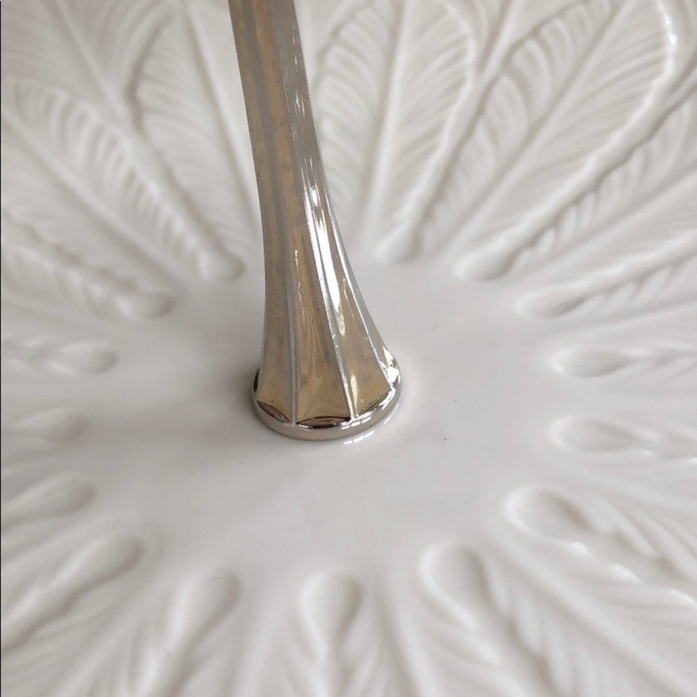LENOX CHINA TWO TIERED GREENFIELD TERRACE SERVER - Picture 11 of 14